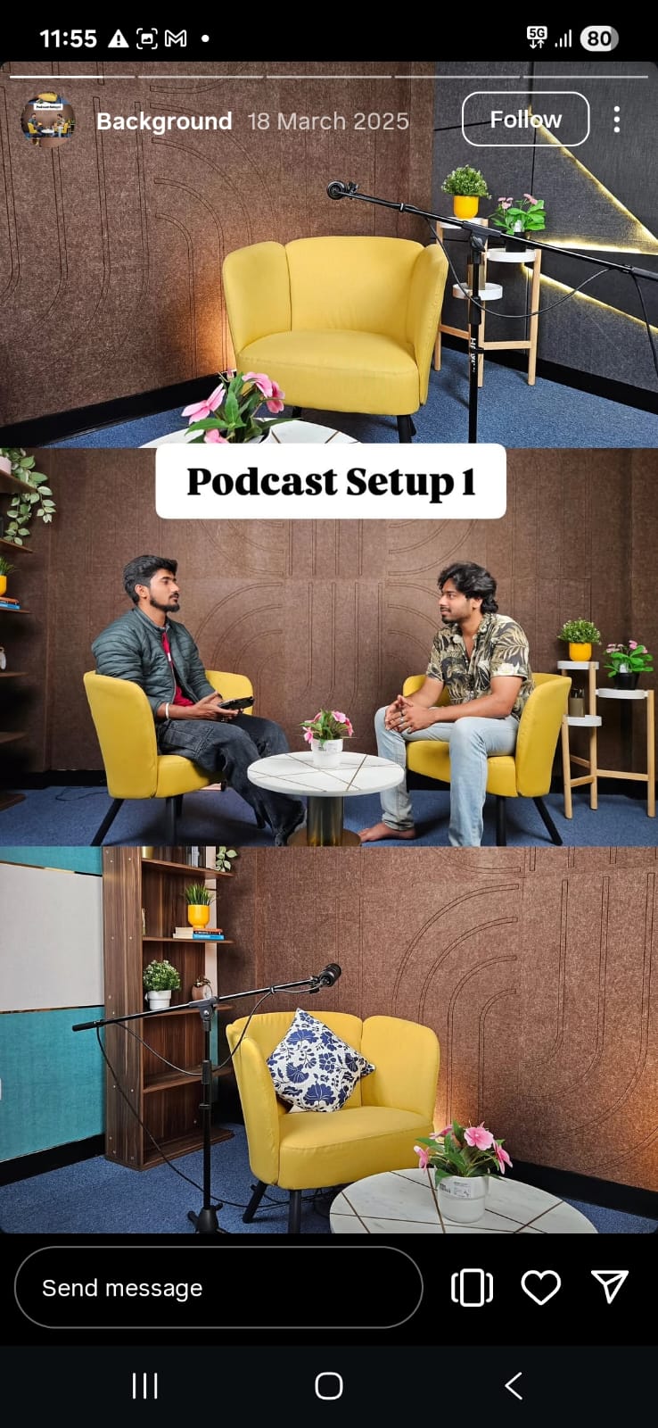 The Dialogue Den Podcast Studio - 1 Hour Session - HSR Layout, Bengaluru